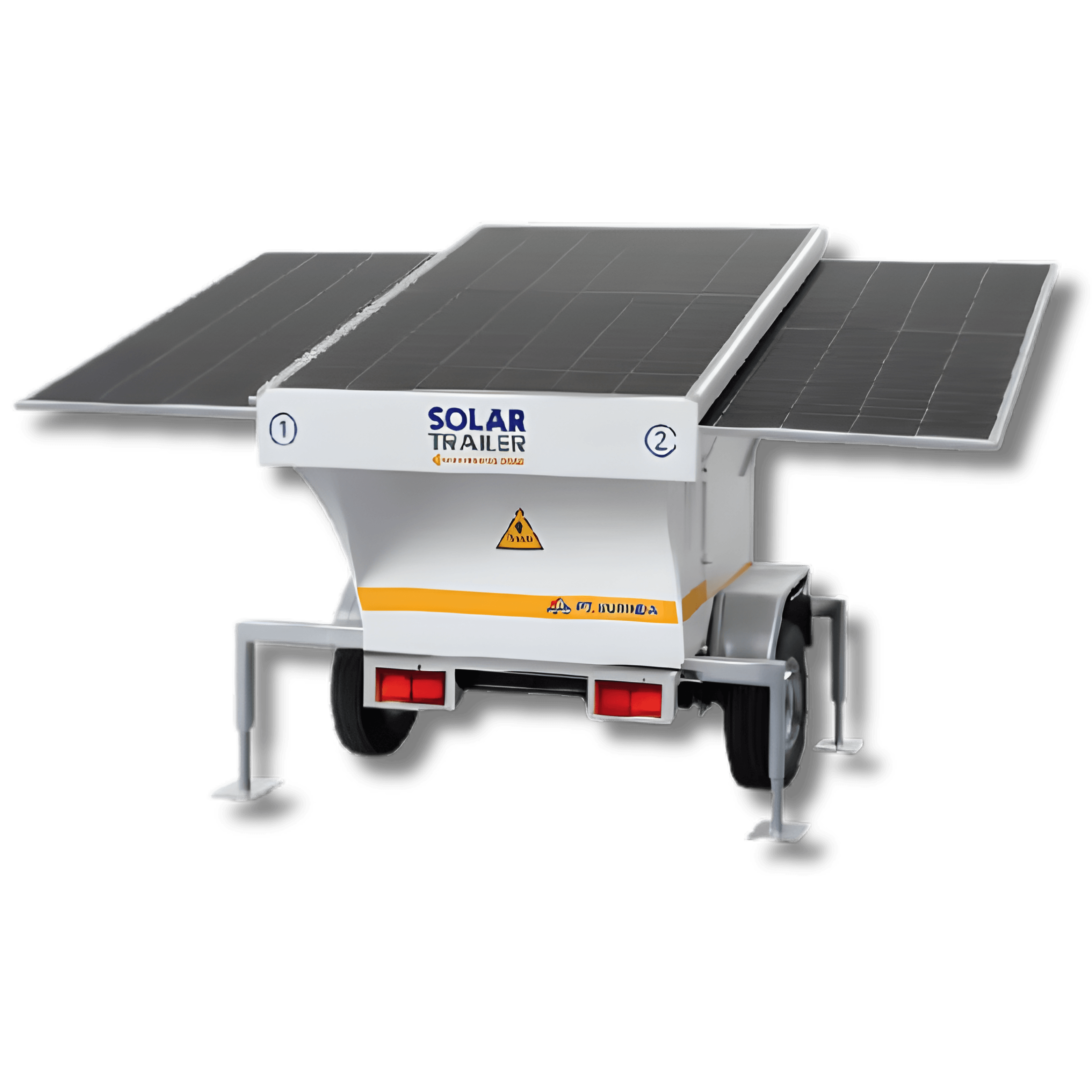 Solar Trailer With Tower (STT3-10 KWH)