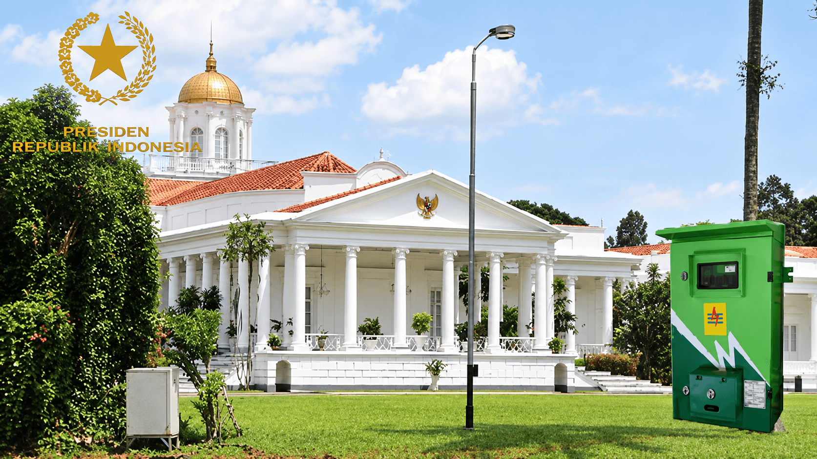 Istana Kepresidenan Bogor (Panel Box APP Ukur Langsung)