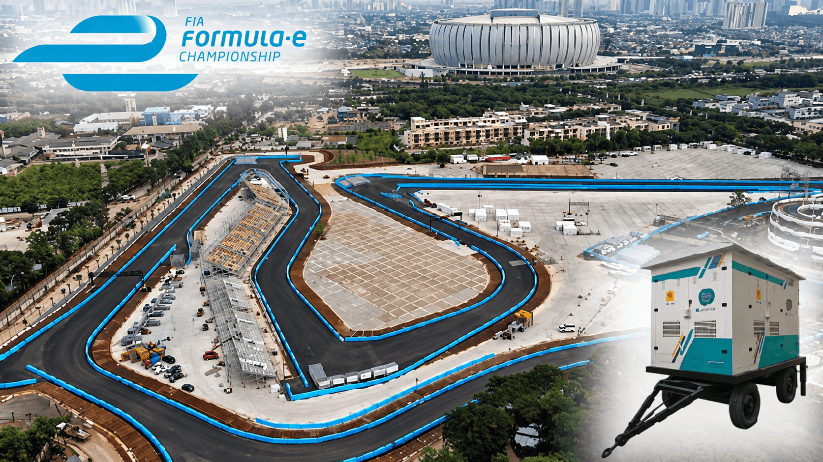 Jakarta E-Prix - Formula E Jakarta 2022 (Unit Gardu Bergerak 630kVA dan 1000kVA)